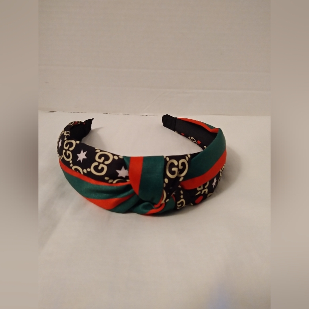Stylish Green and Red Pattern Headband